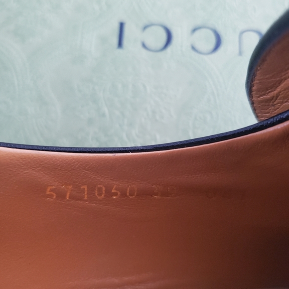 Gucci Jordaan Brixton Mister Horsebit Collapsible-Heel Leather Loafers - Picture 11 of 12